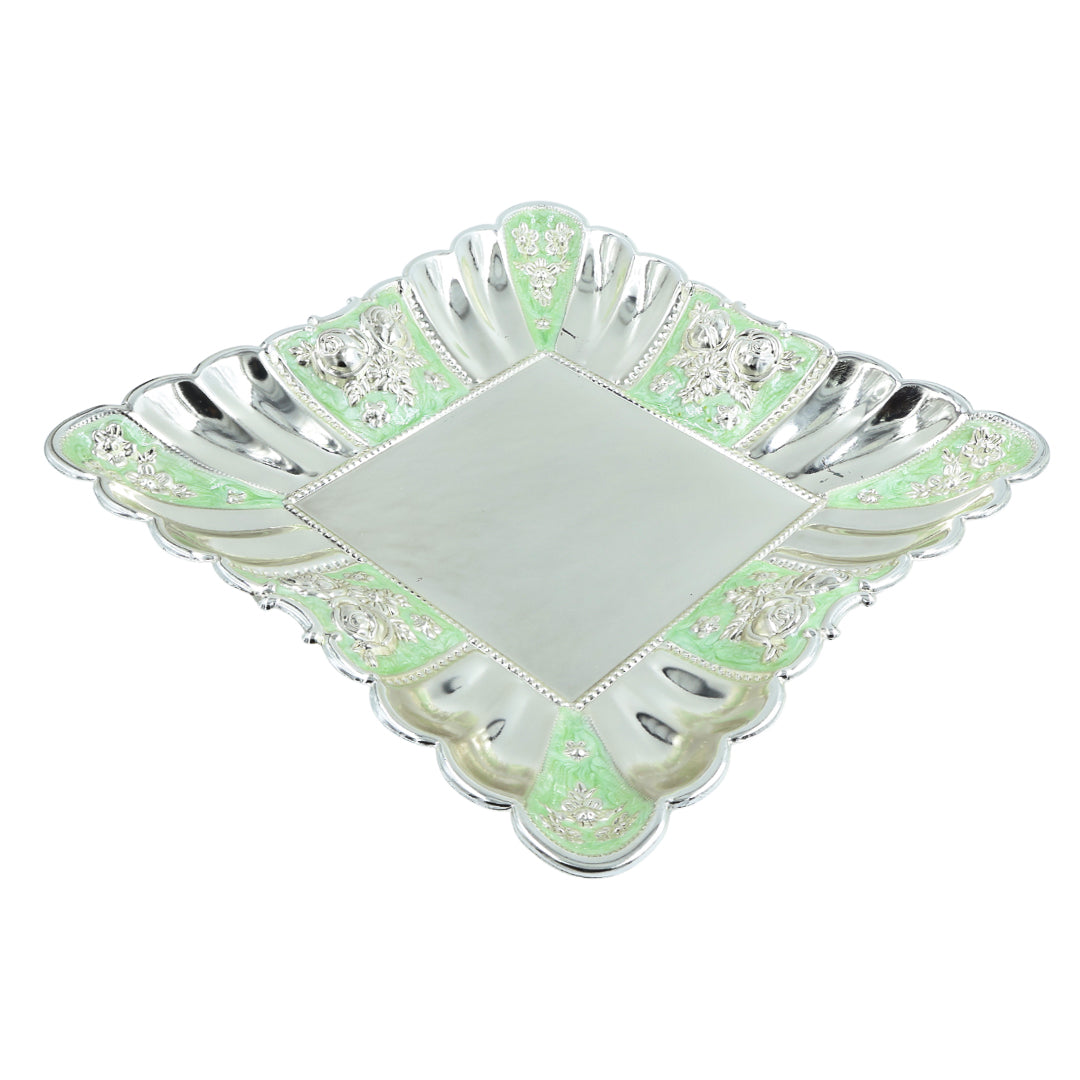 Square Tray Mint Green