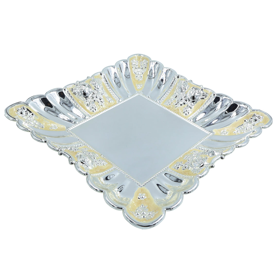 Square Tray Yellow