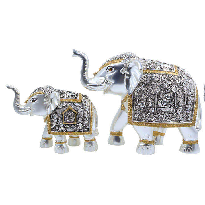 RAIKA'S ELEPHANT SILVER BLACK MATT