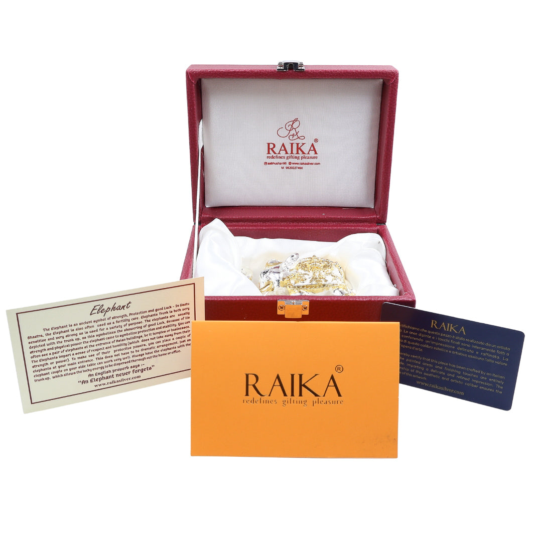 RAIKA'S SHANKH ELEPHANT TWO TONE