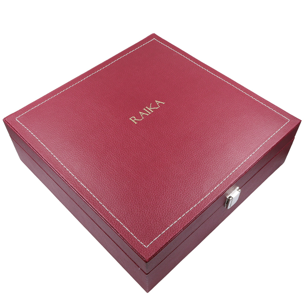 BALL TRAY | ANTIQ ROUND GANESH - LAXMI