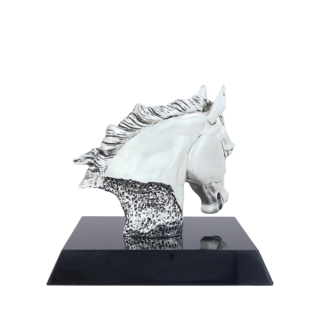 Silver Horse Head Miniature