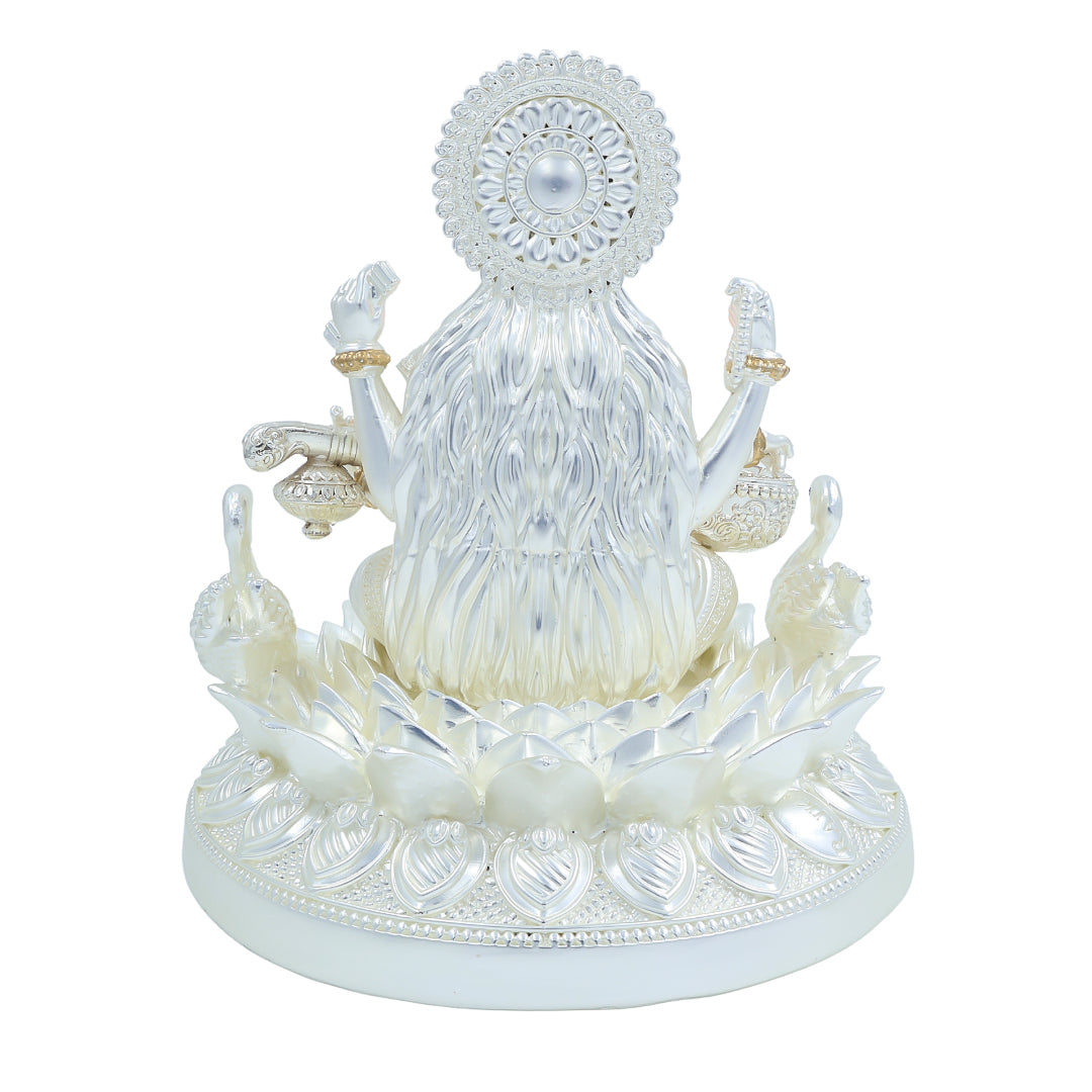 LOTUS SARASWATI | SILVER MATT