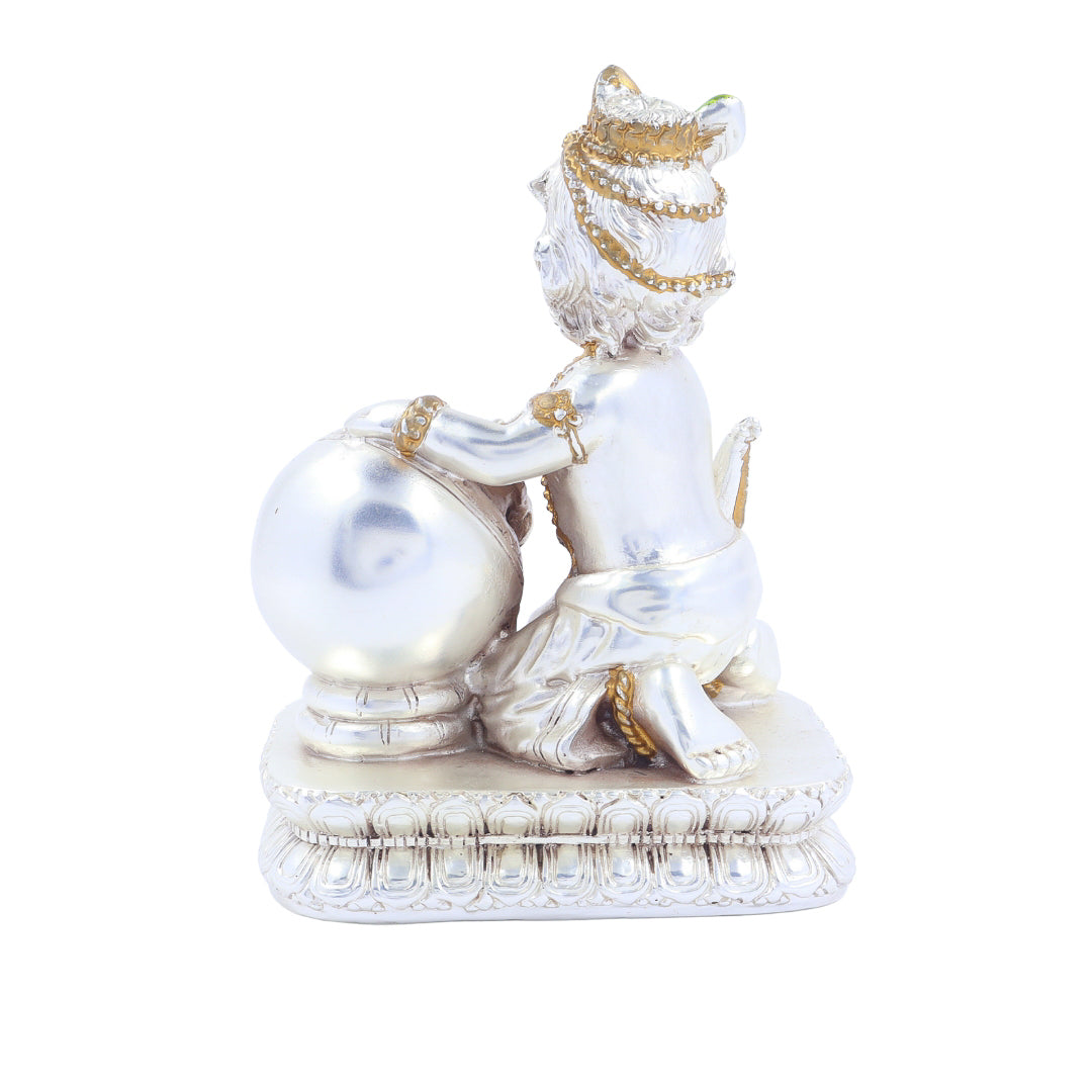 Makhan Chor Krishna Idol | Matt