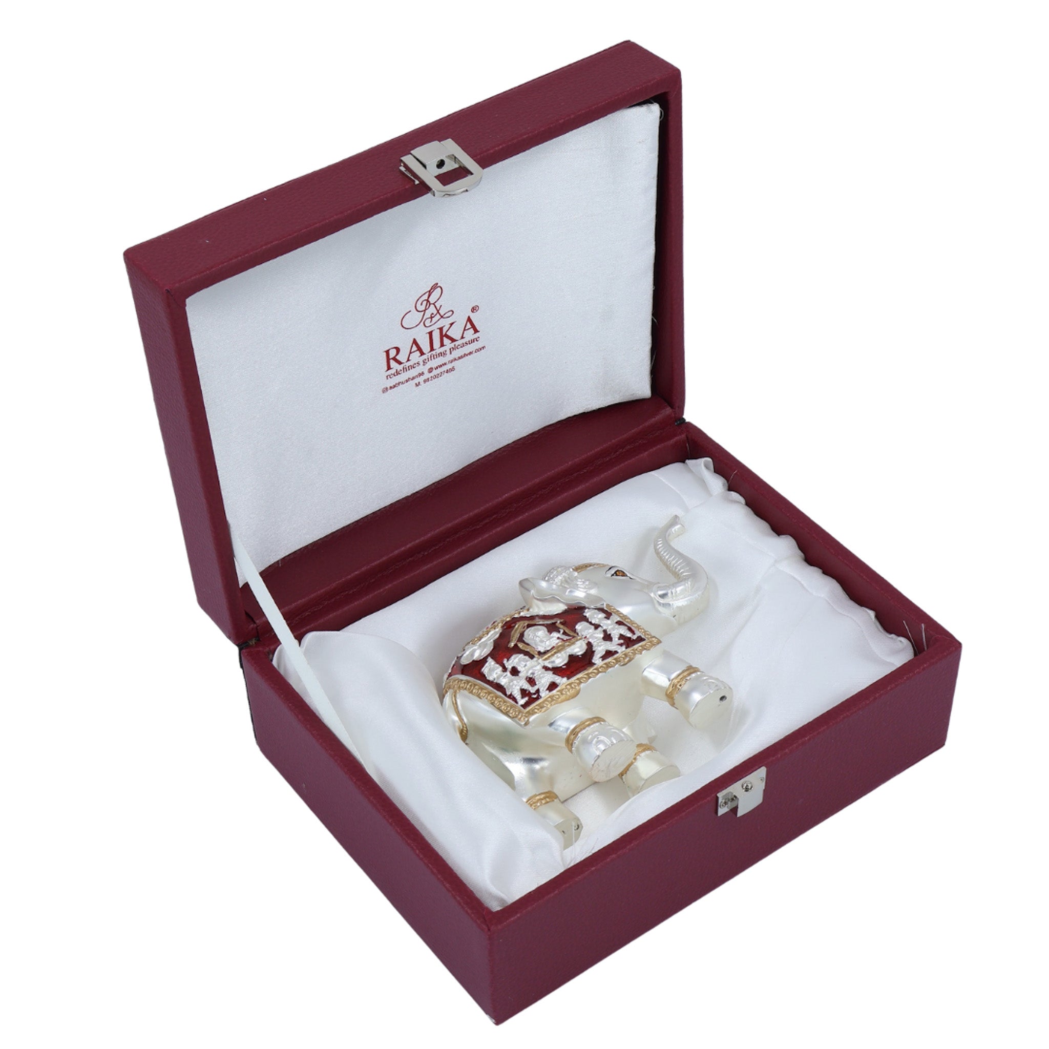 RAIKA'S ELEPHANT BRIGHT MATT MAROON MEENA