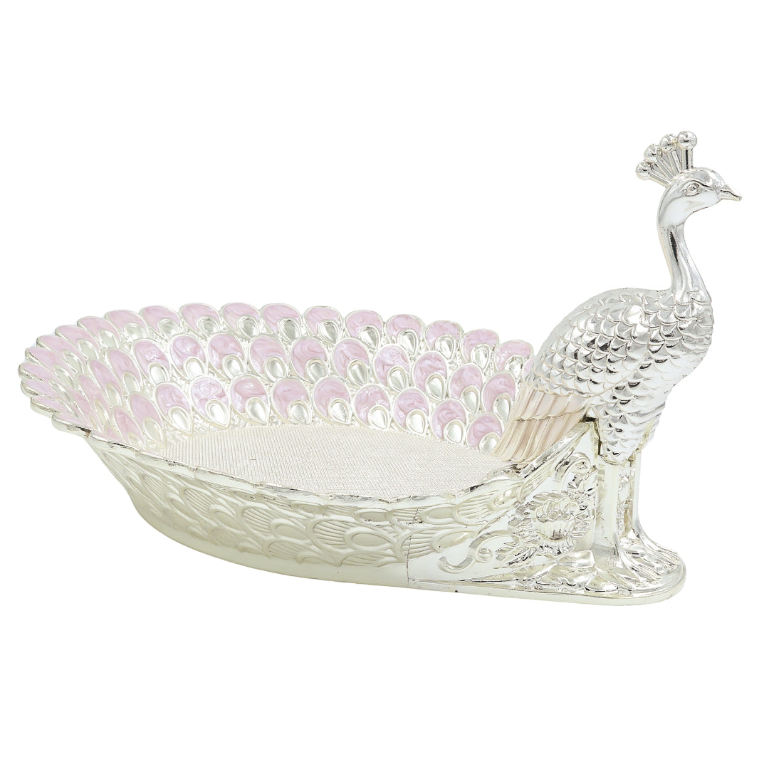 PEACOCK FEATHER TRAY | LILAC