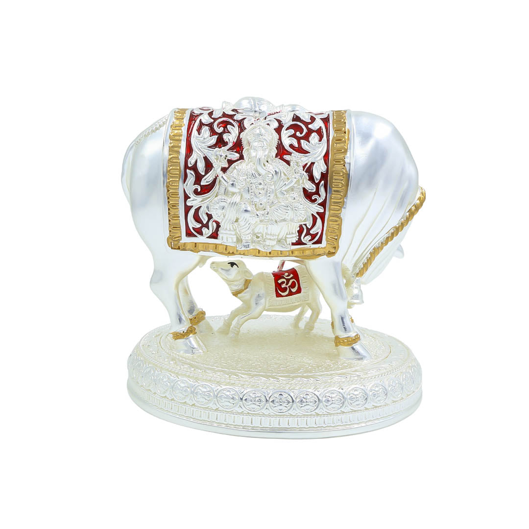 RAIKA'S KAMDENU COW BRIGHT MATT MAROON MEENA