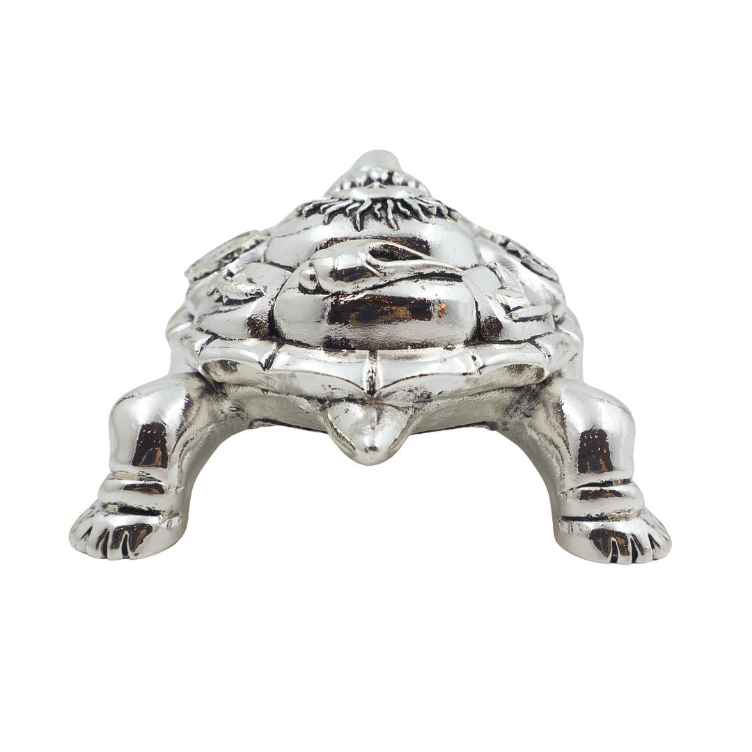 Raika's Vastu Tortoise Silver Antiq