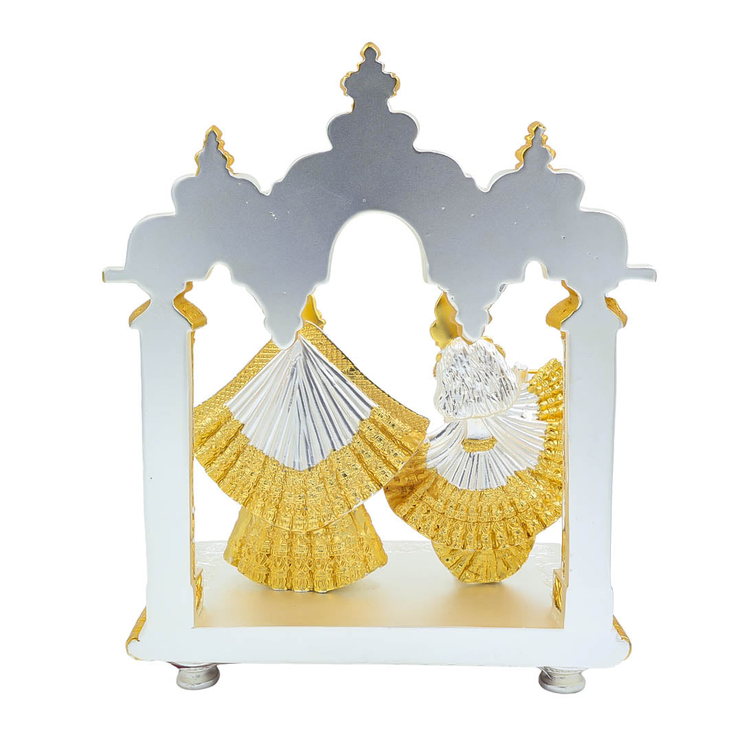 RAIKA'S ISKON RADHE KRISHNA WITH ARCH TWO TONE MATT