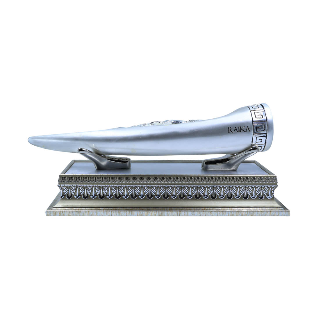 Raika's Horn Tusk With Base Silver Emery