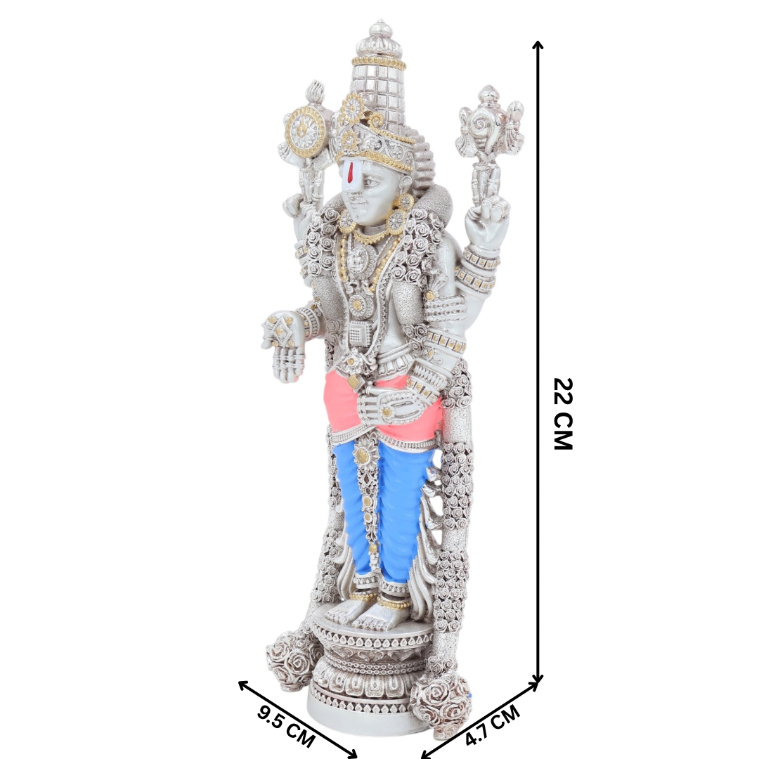 RAIKA'S TIRUPATI BALAJI ANTIQ EMERY CLR
