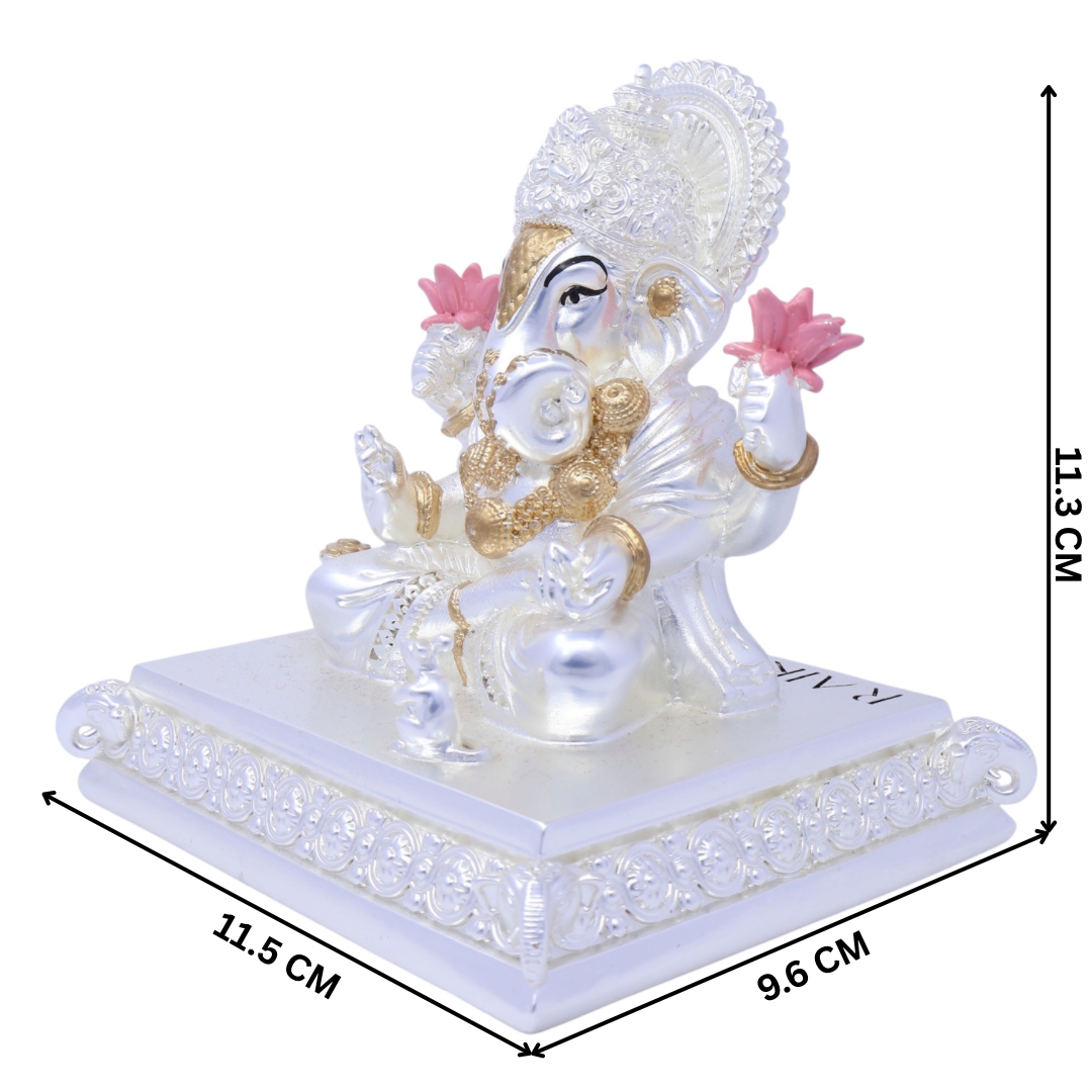 Raika's Ganesha - 3029 Silver Matt | Medium