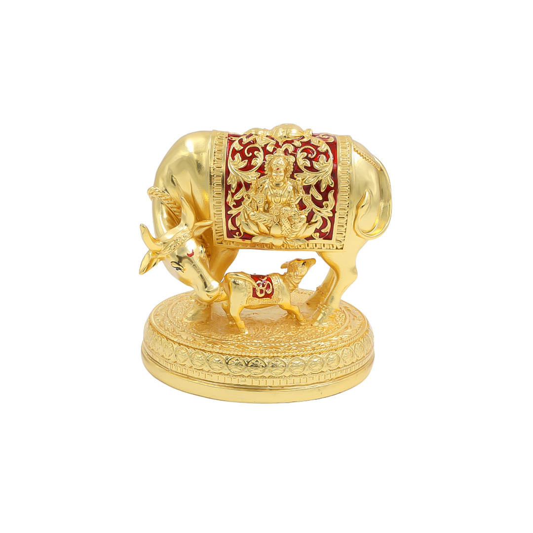 RAIKA'S KAMDENU COW GOLD MATT MAROON MEENA