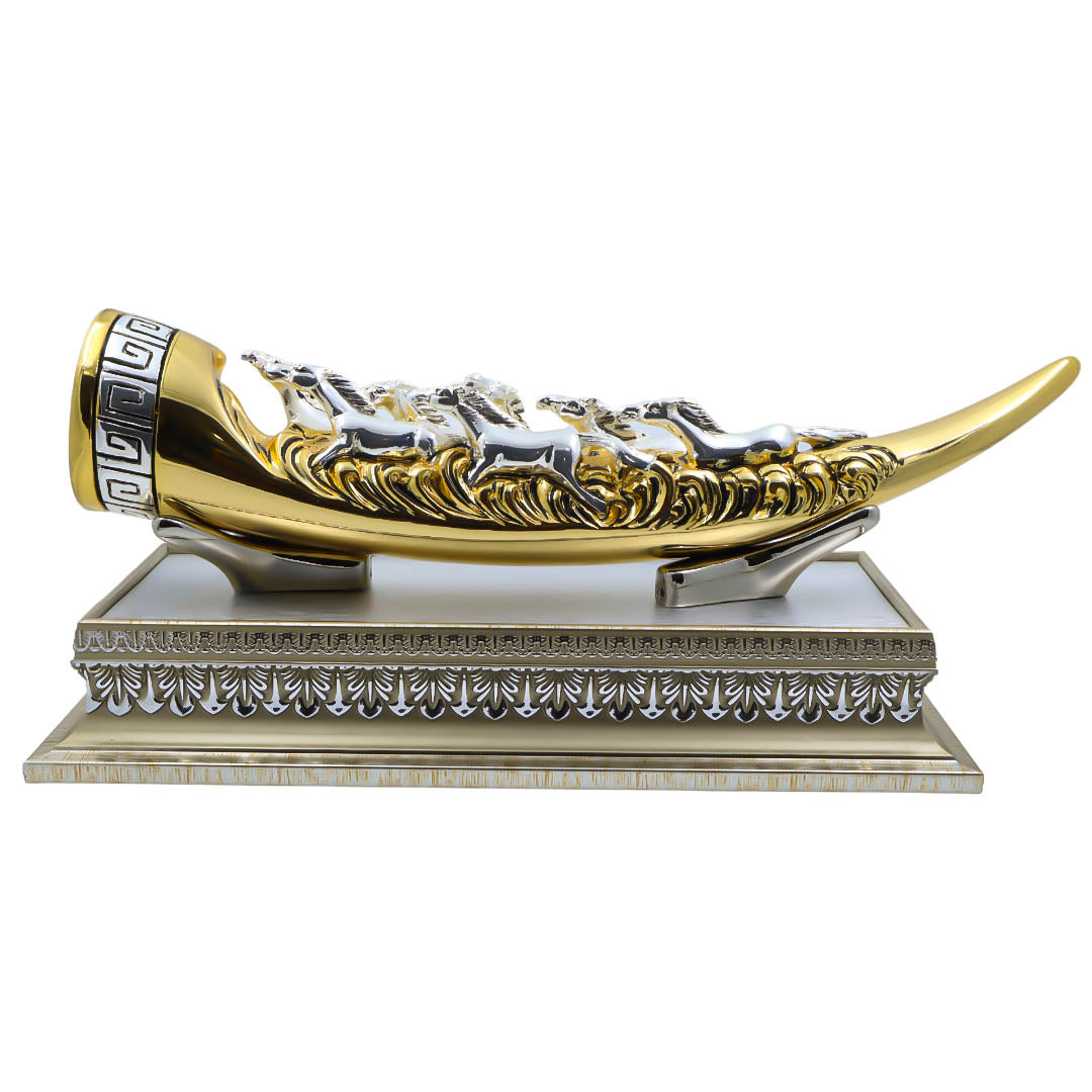 Raika's Horn Tusk With Base Two Tone