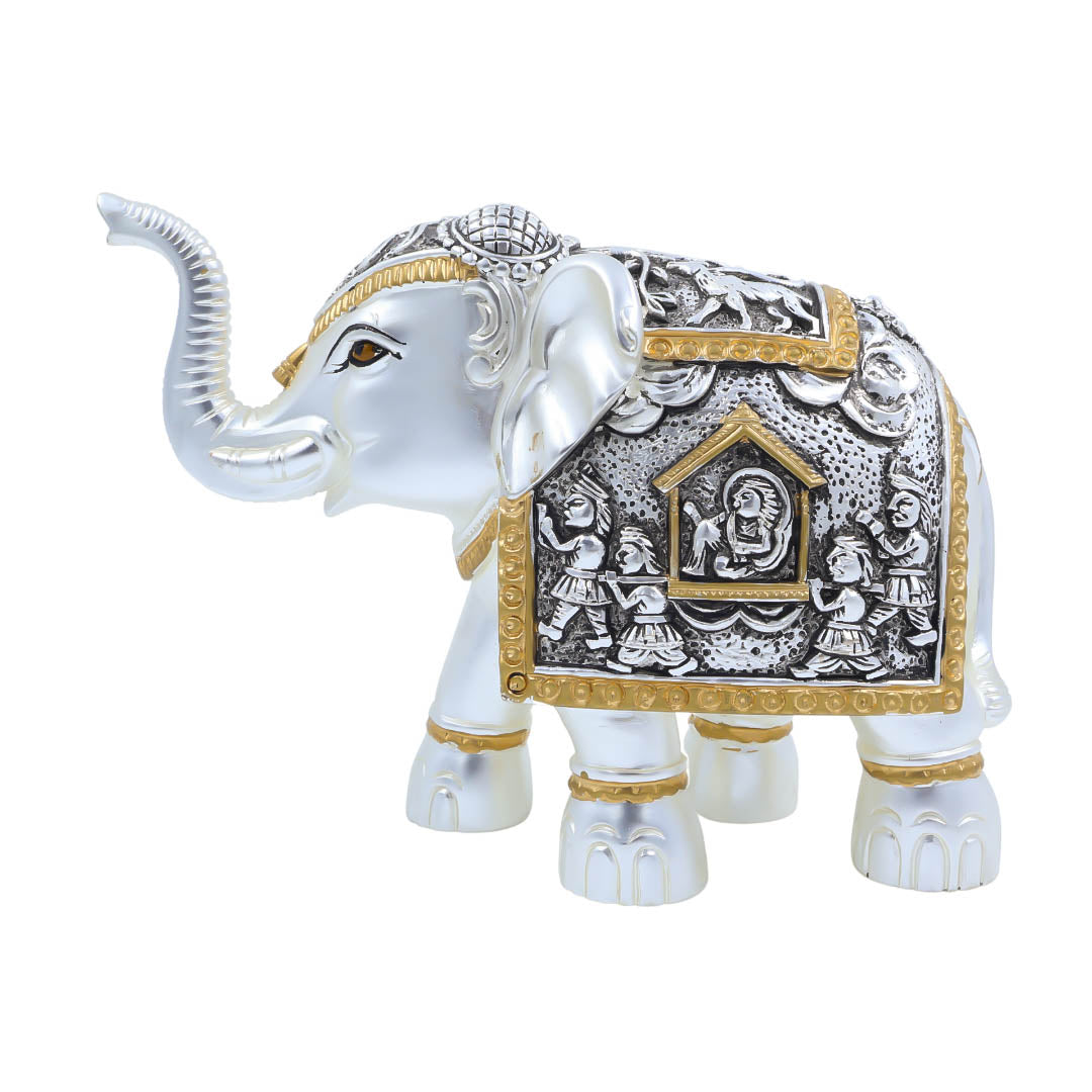 RAIKA'S ELEPHANT SILVER BLACK MATT