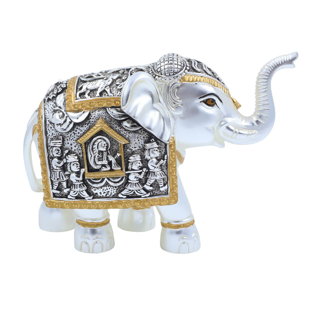RAIKA'S ELEPHANT SILVER BLACK MATT