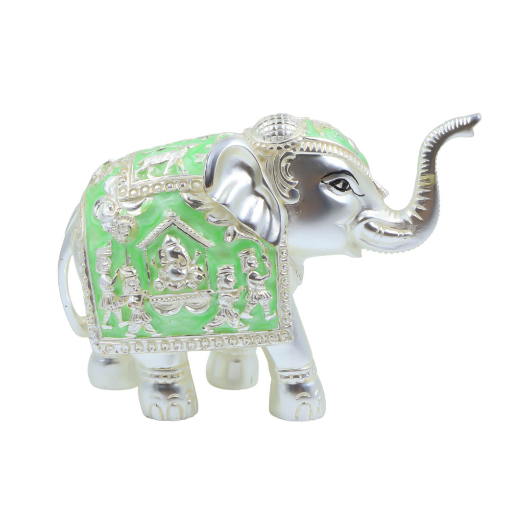 RAIKA'S ELEPHANT BRIGHT MATT MINT GREEN MEENA