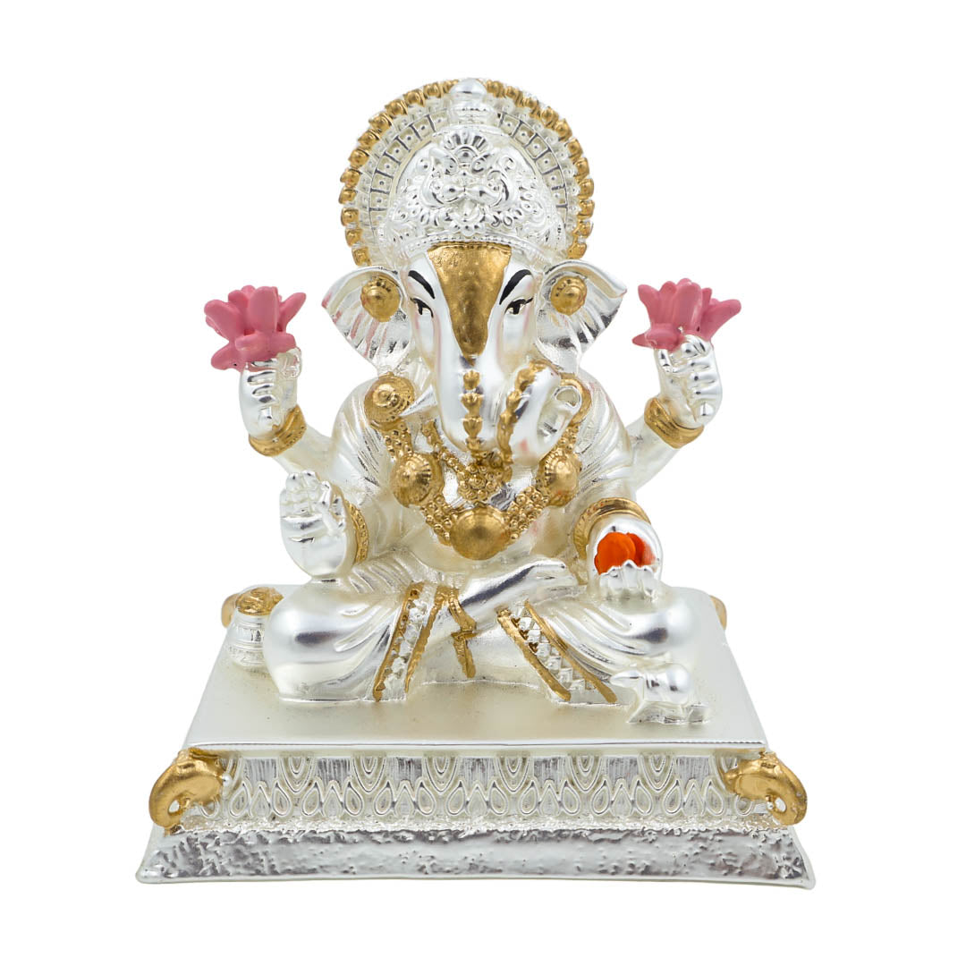 Raika's Ganesha - 3029 Silver Matt | Small