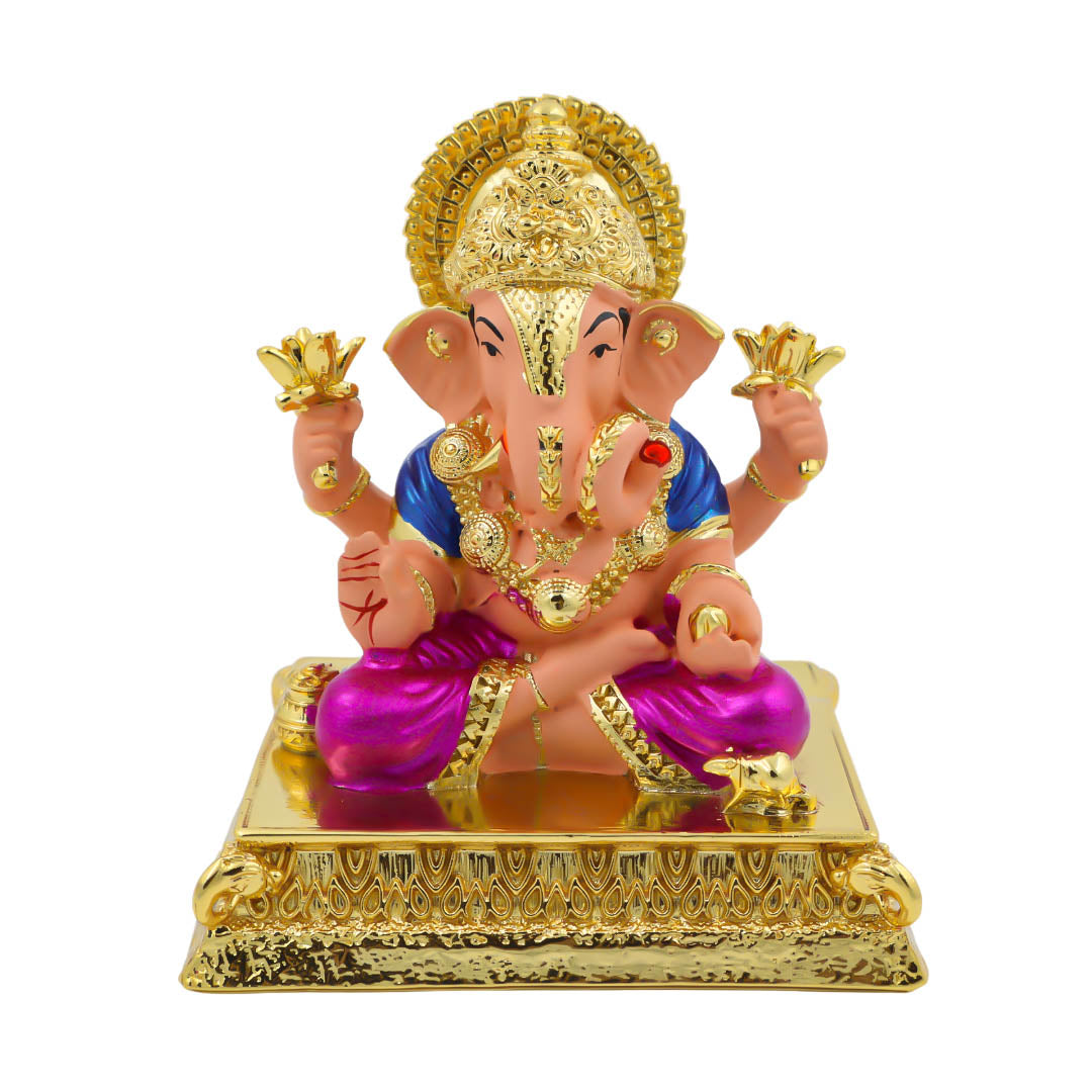 Raika's Ganesha - 3029 Gold Body Skin Colour | Small