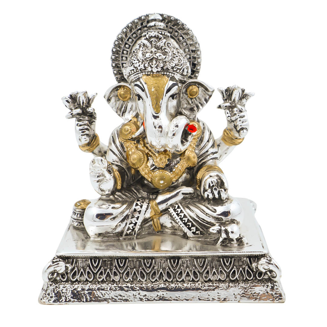 Raika's Ganesha - 3029 Silver Antiq Emery