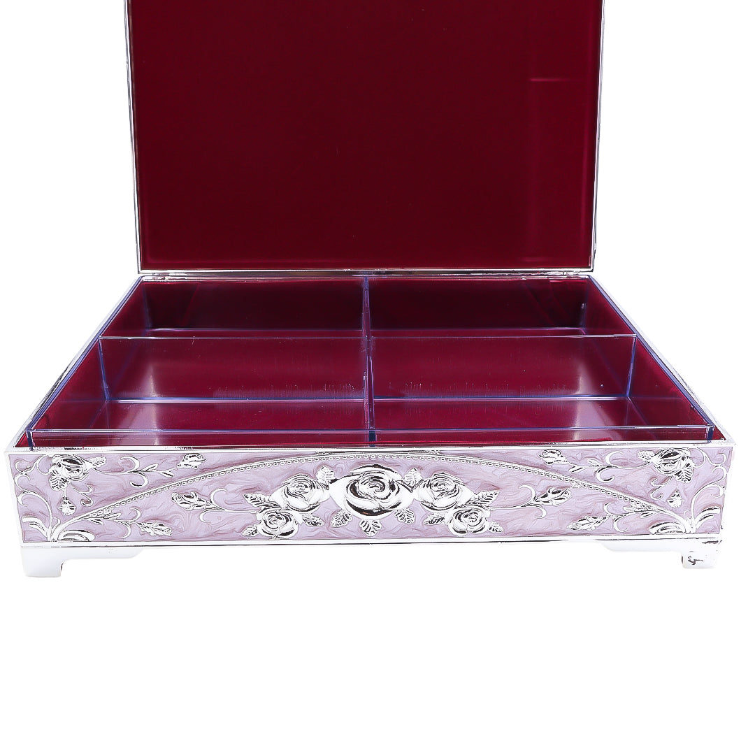 Peacock Dryfruit Box | Purple