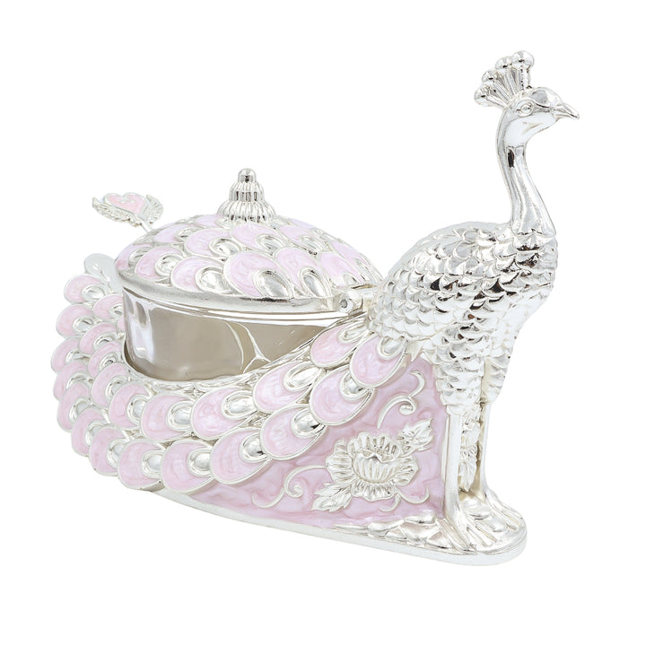 Peacock Dry Fruit Box | Lilac