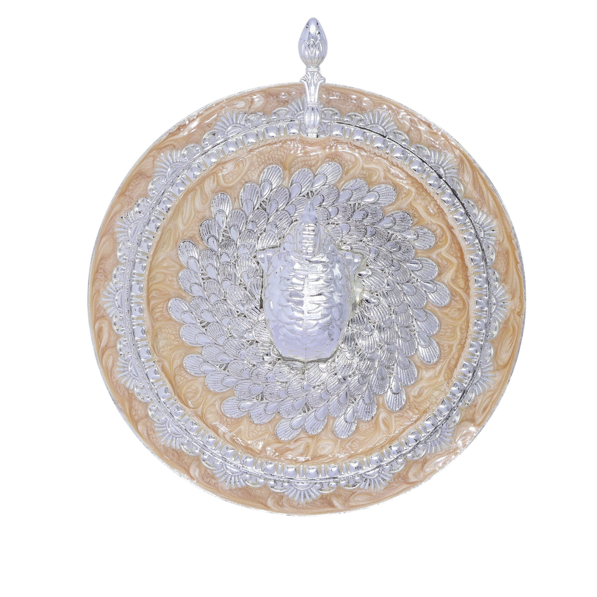 Peacock Sugar Pot Box | PEACH