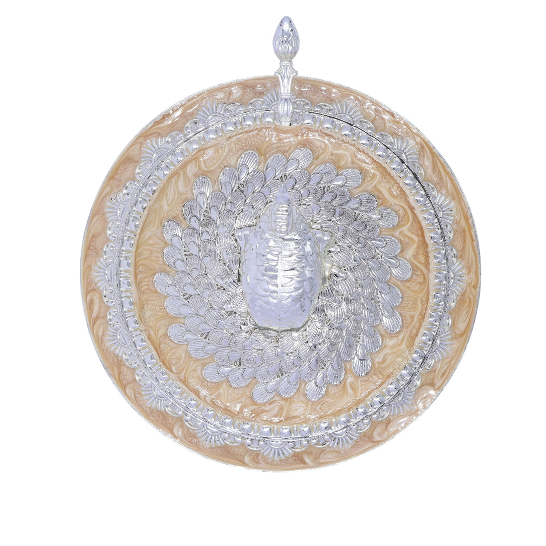 Peacock Sugar Pot Box | PEACH