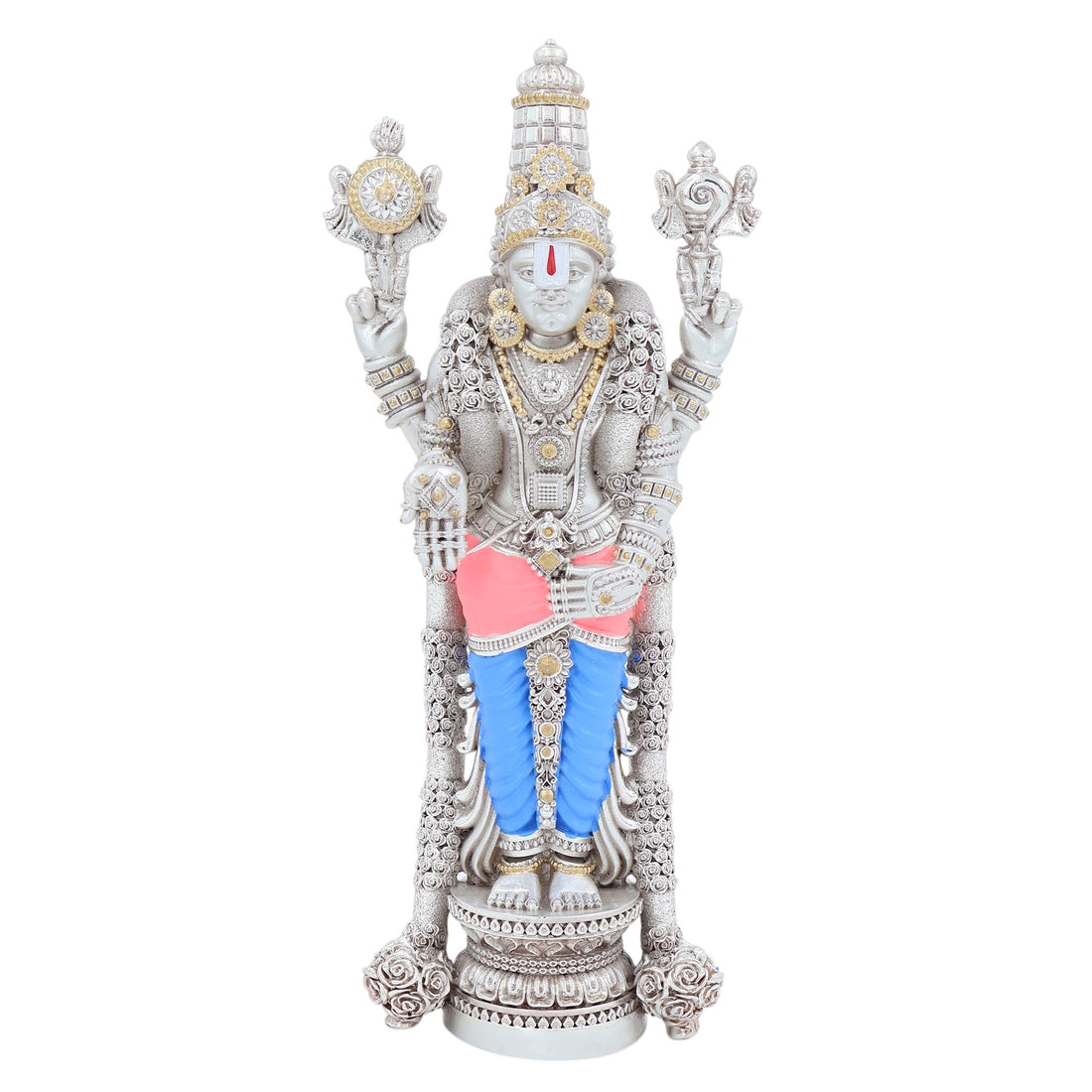 RAIKA'S TIRUPATI BALAJI ANTIQ EMERY CLR