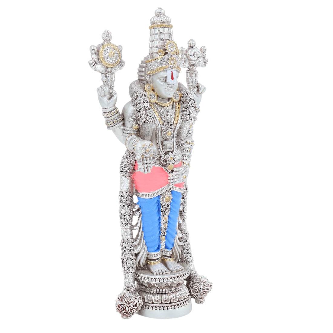 RAIKA'S TIRUPATI BALAJI ANTIQ EMERY CLR