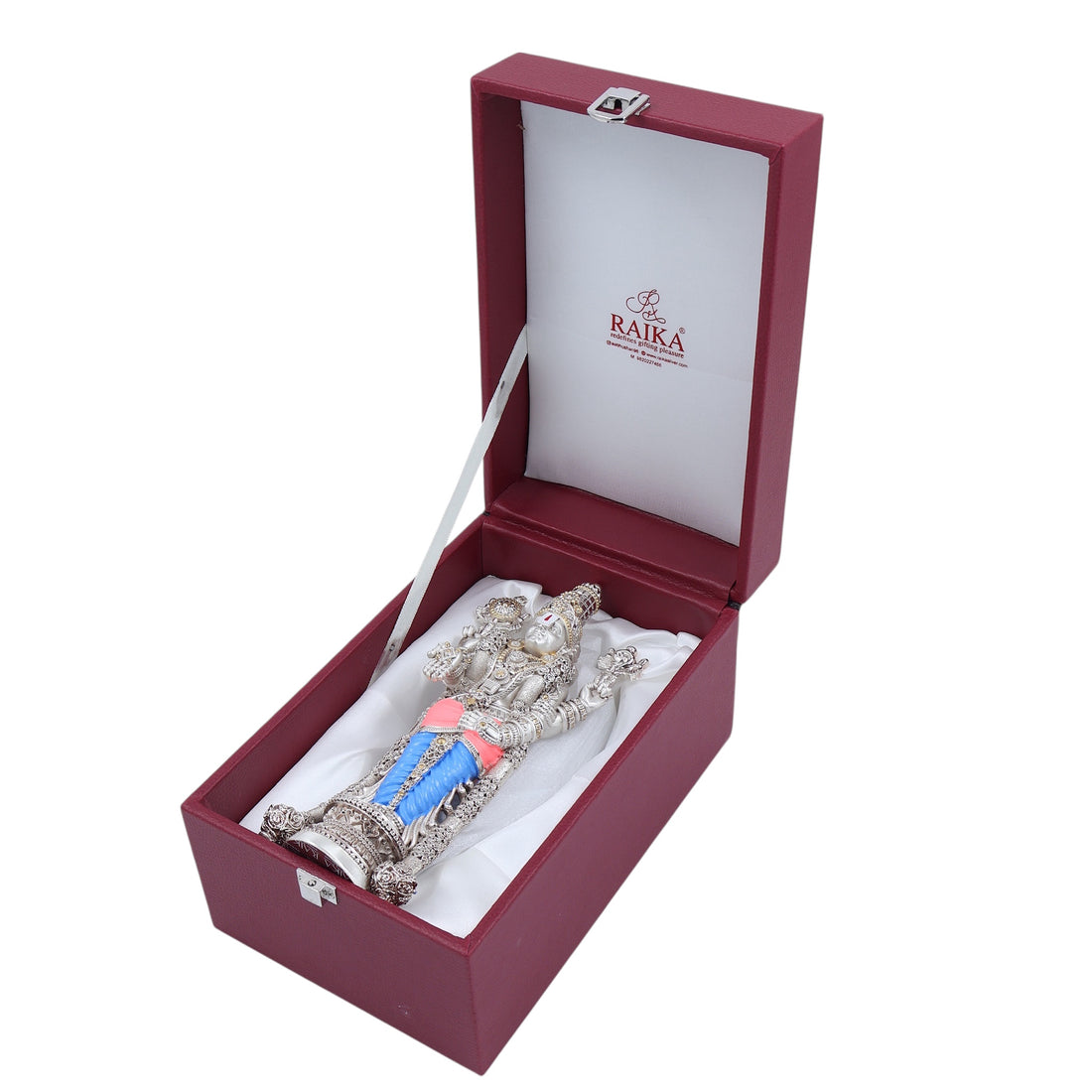 RAIKA'S TIRUPATI BALAJI ANTIQ EMERY CLR