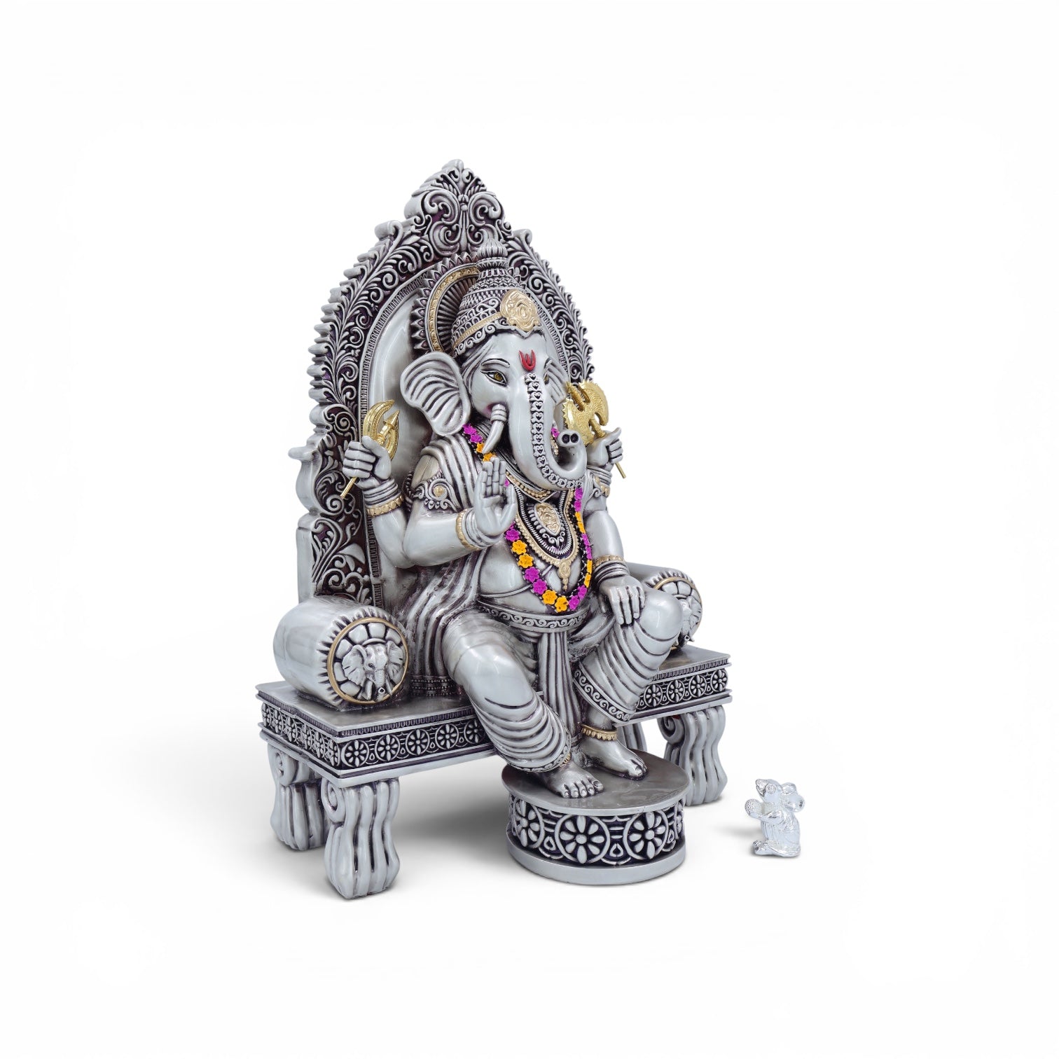Raika's Sihasan Ganesha Italian Finish BIG