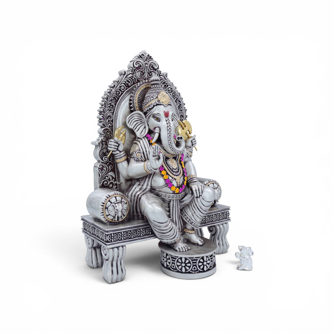 Raika's Sihasan Ganesha Italian Finish BIG