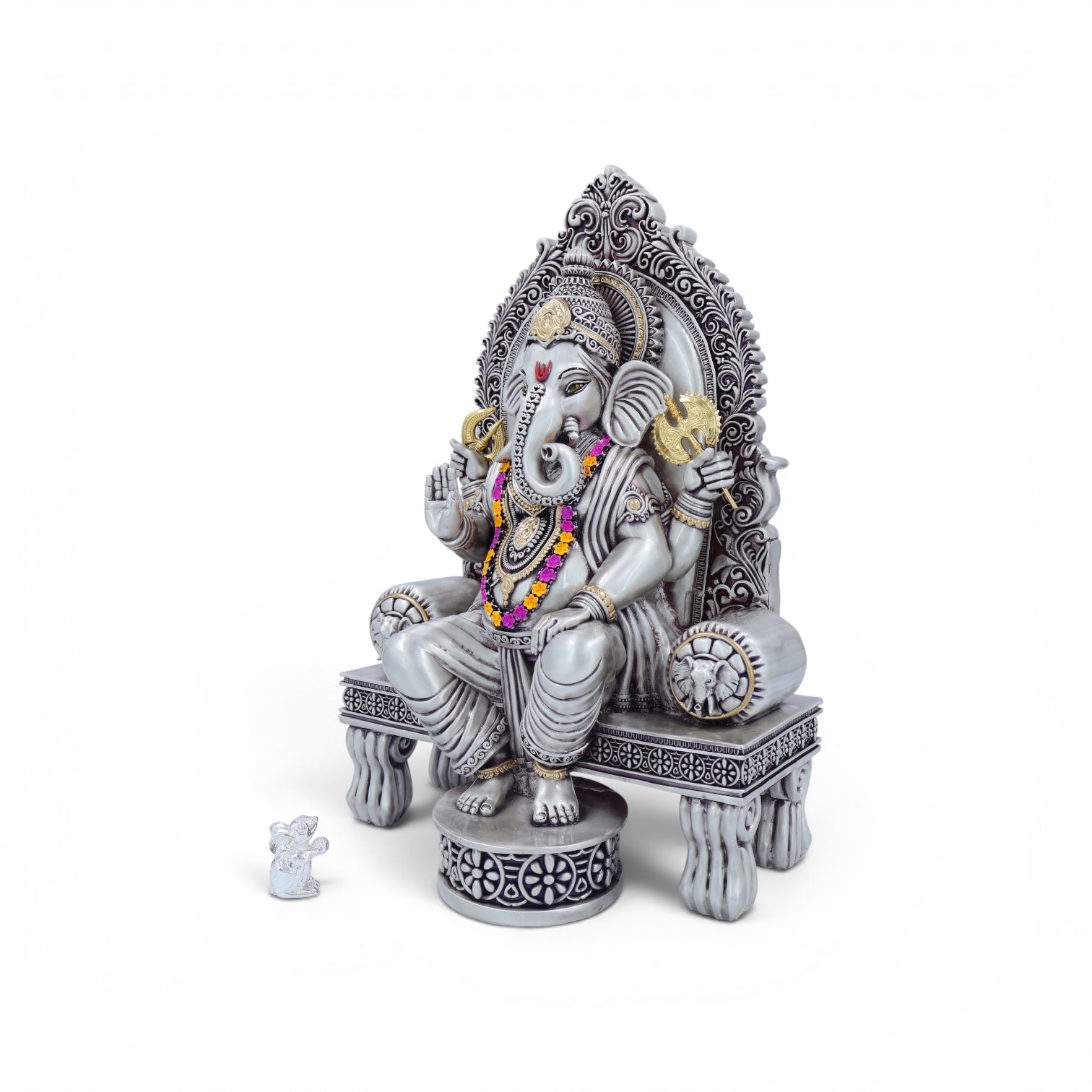 Raika's Sihasan Ganesha Italian Finish BIG