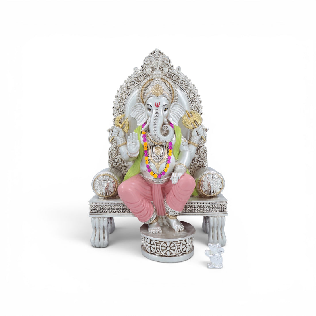 Raika's Sihasan Ganesha Colour Finish BIG