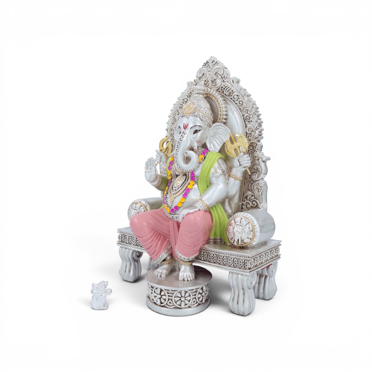 Raika's Sihasan Ganesha Colour Finish BIG