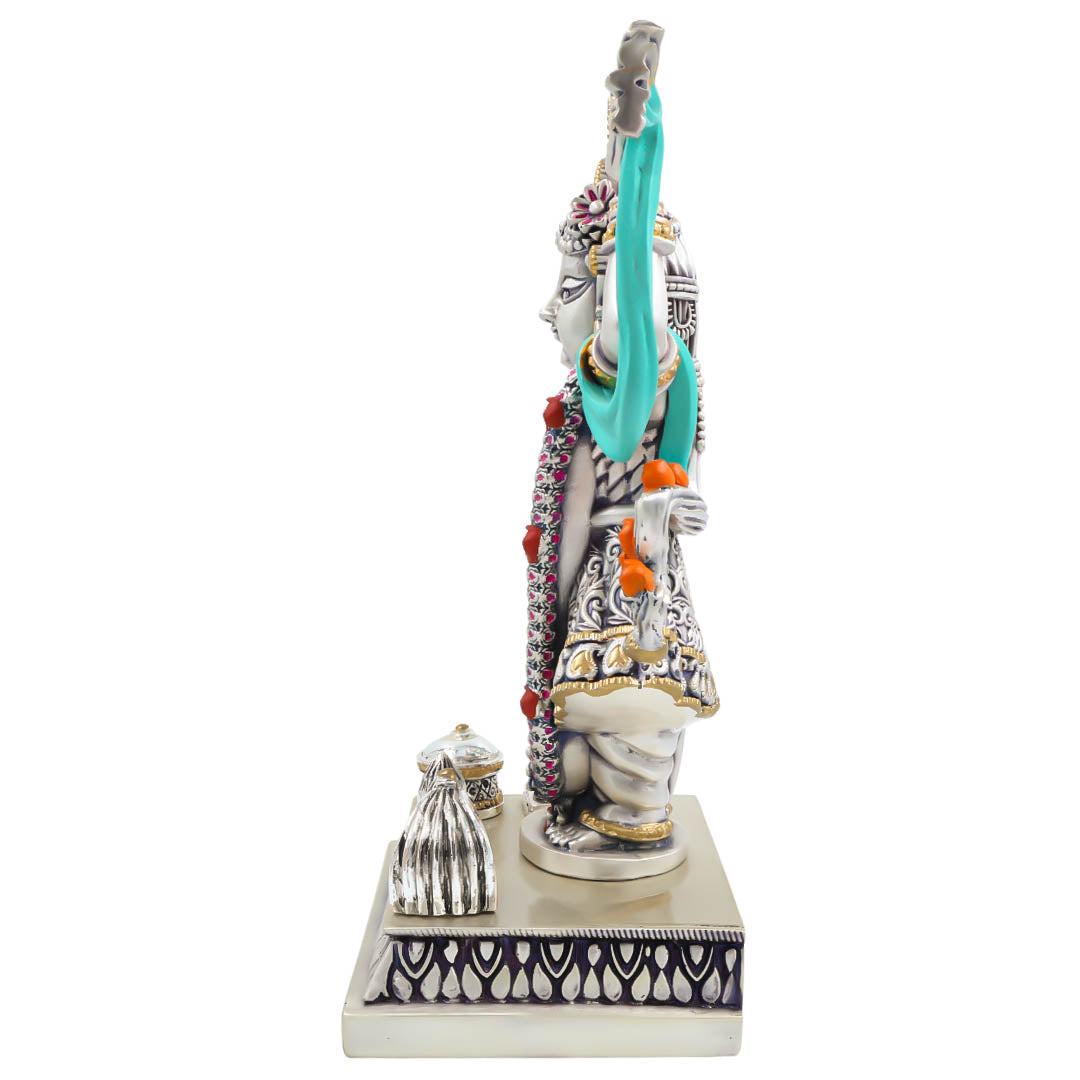 RAIKA'S SHRINATHJI SILVER ANTIQ