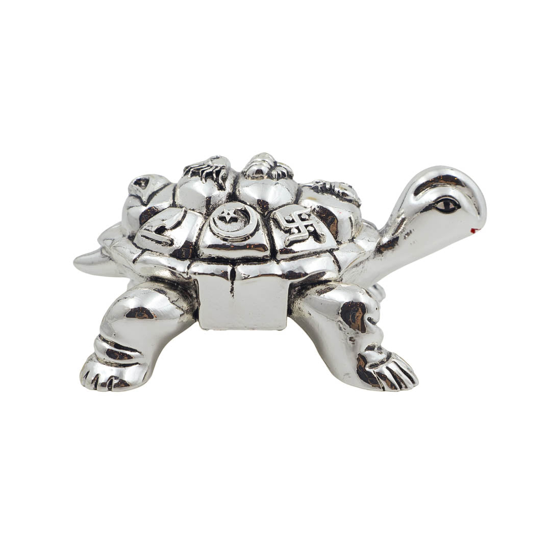 Raika's Vastu Tortoise Silver Antiq