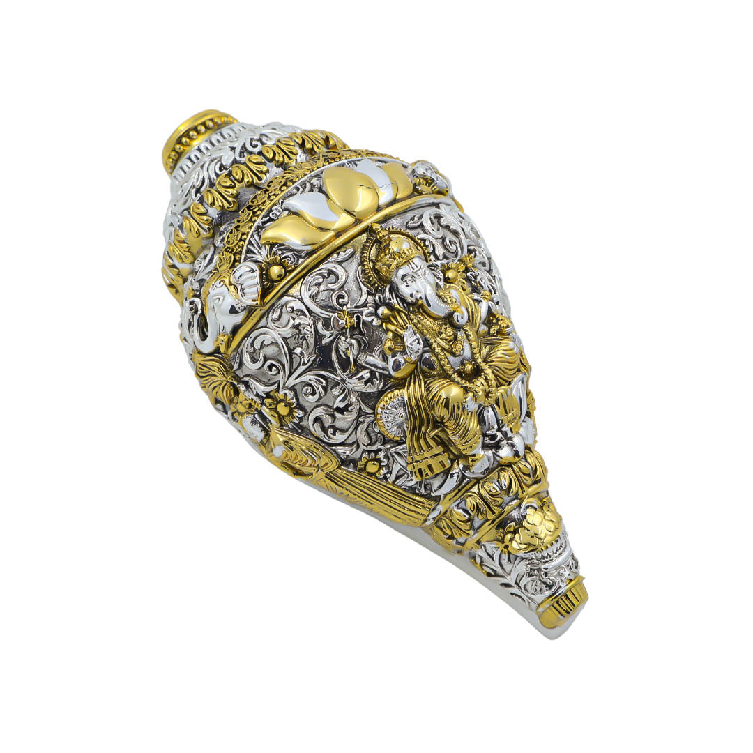 Raika's Ganesha Shankh Two Tone