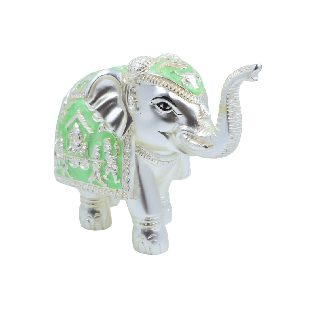 RAIKA'S ELEPHANT BRIGHT MATT MINT GREEN MEENA
