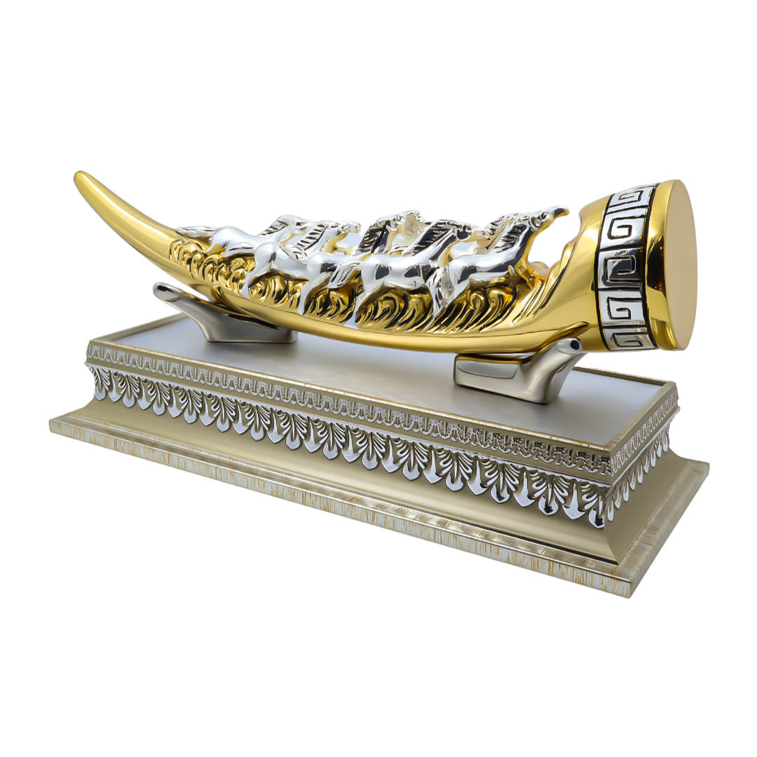 Raika's Horn Tusk With Base Two Tone