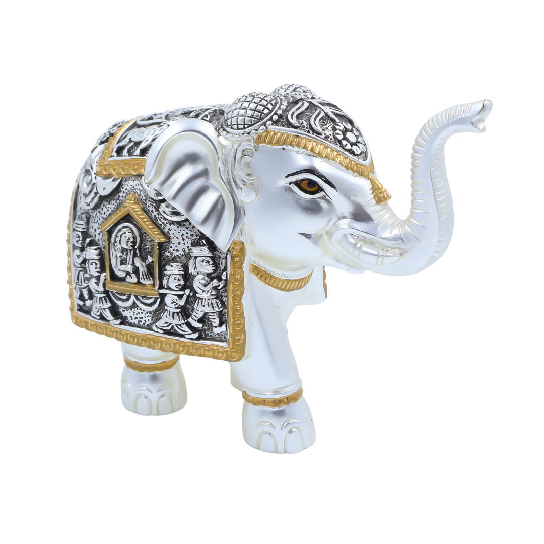 RAIKA'S ELEPHANT SILVER BLACK MATT