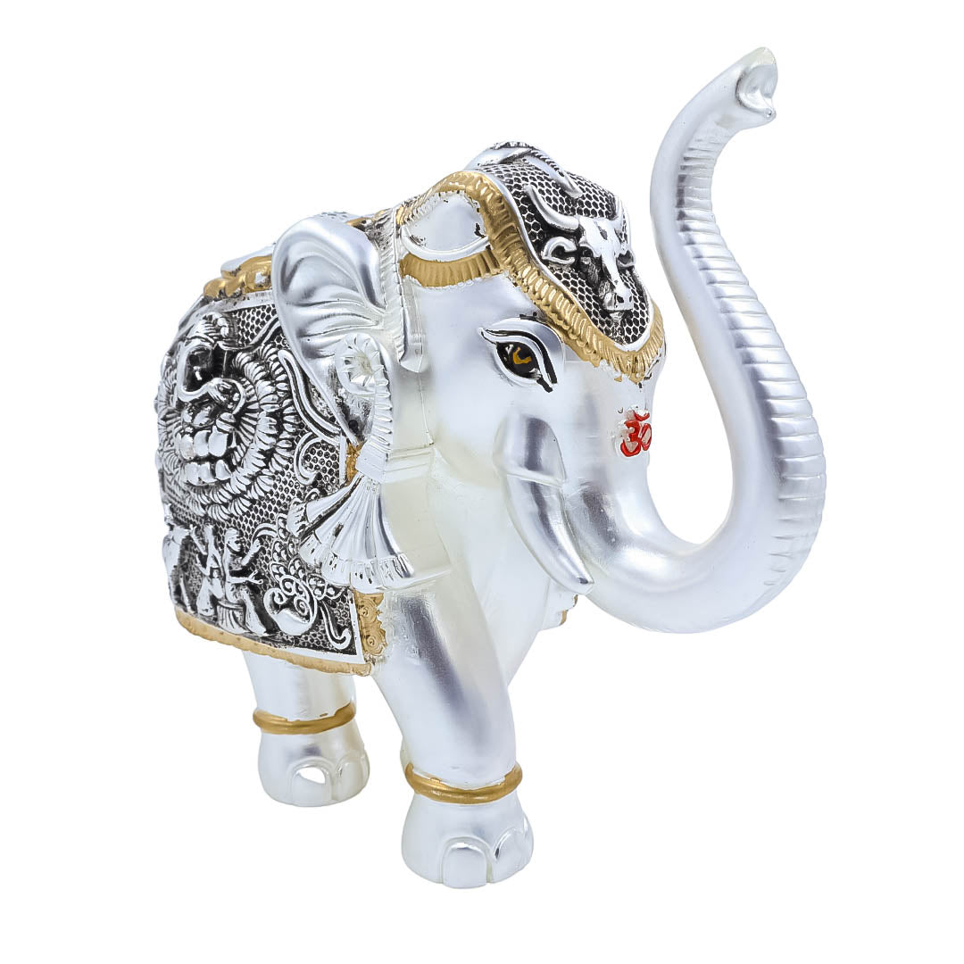 RAIKA'S SHANKH ELEPHANT BRIGHT MATT ANTIQ