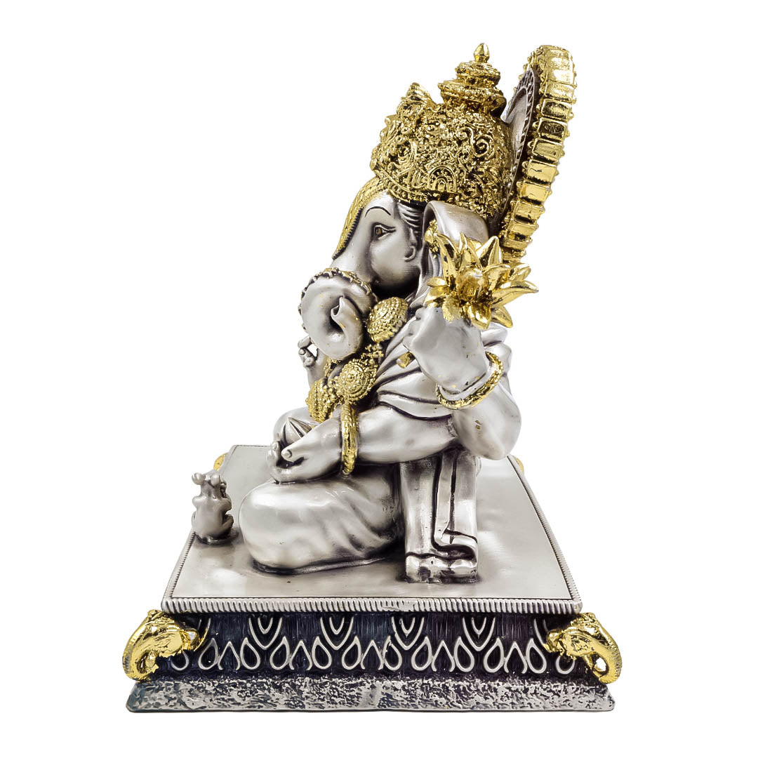 RAIKA'S DAGDU GANESH-3139 WITH GOLD LEAFING