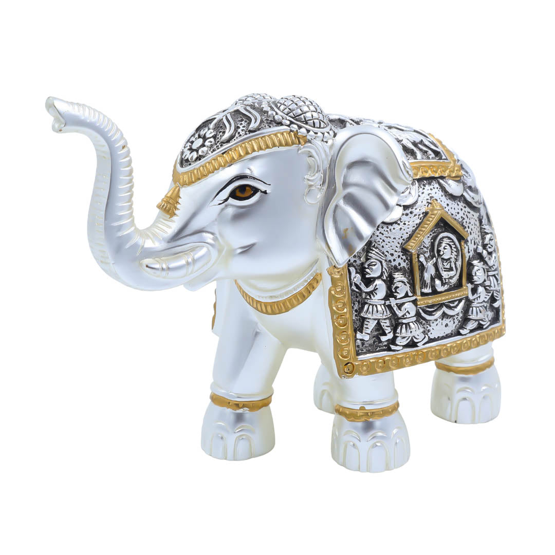 RAIKA'S ELEPHANT SILVER BLACK MATT