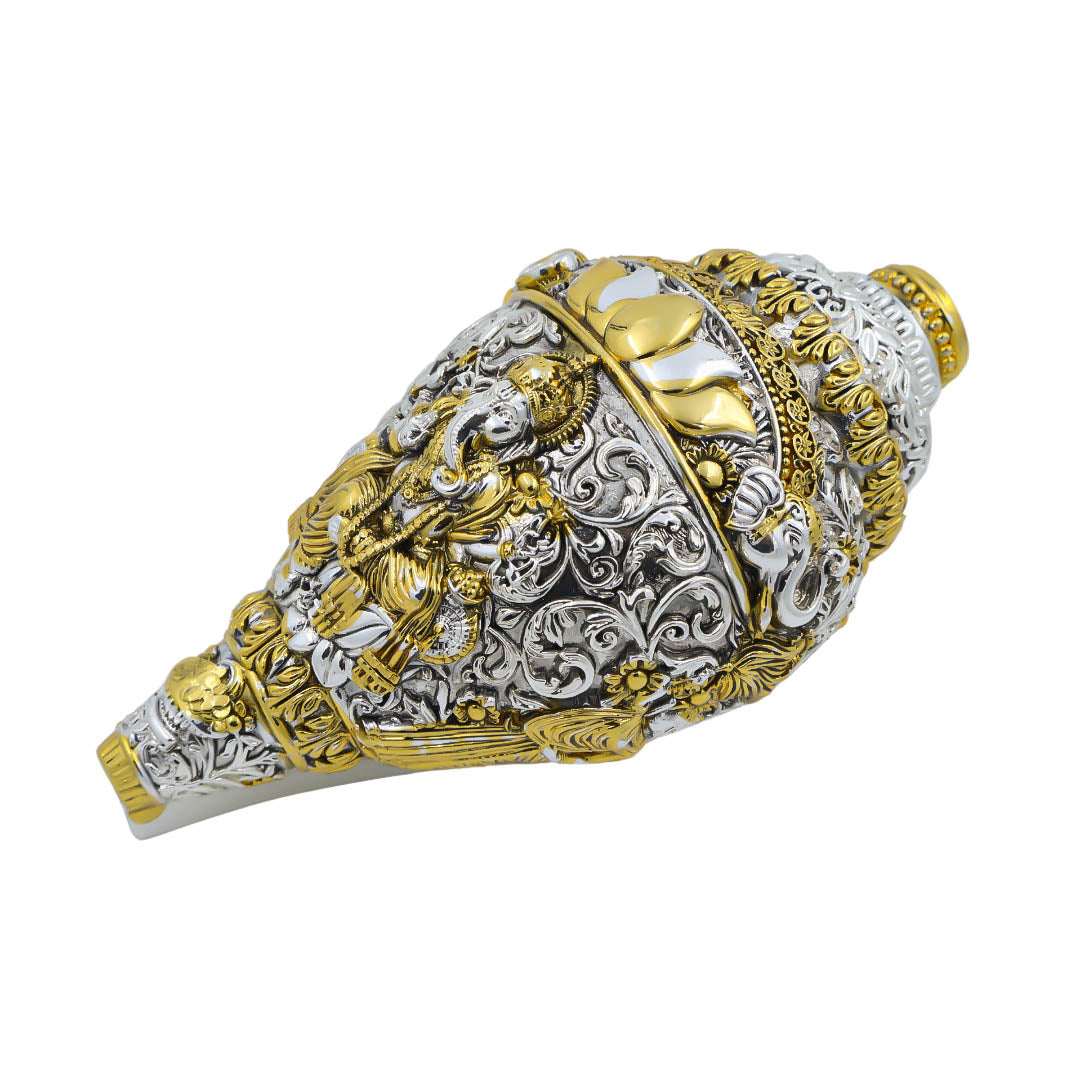 Raika's Ganesha Shankh Two Tone