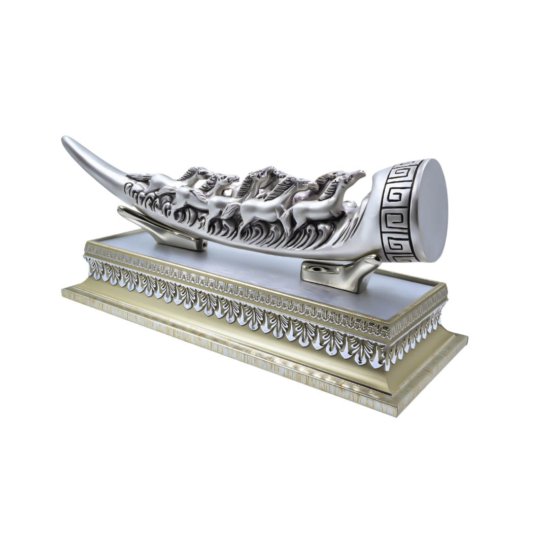 Raika's Horn Tusk With Base Antiq Emery