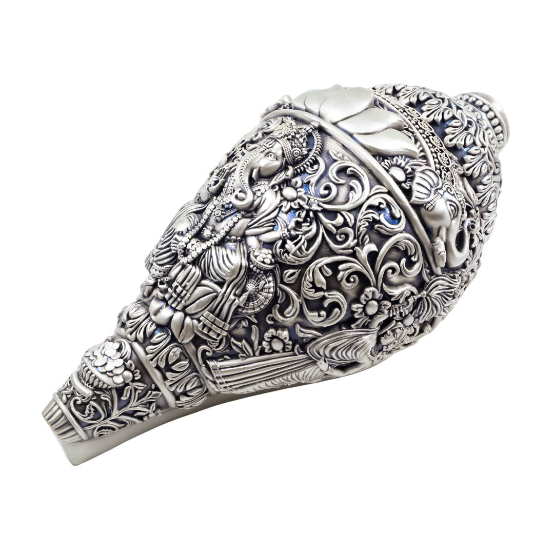 RAIKA'S GANESHA SHANKH ANTIQ EMERY