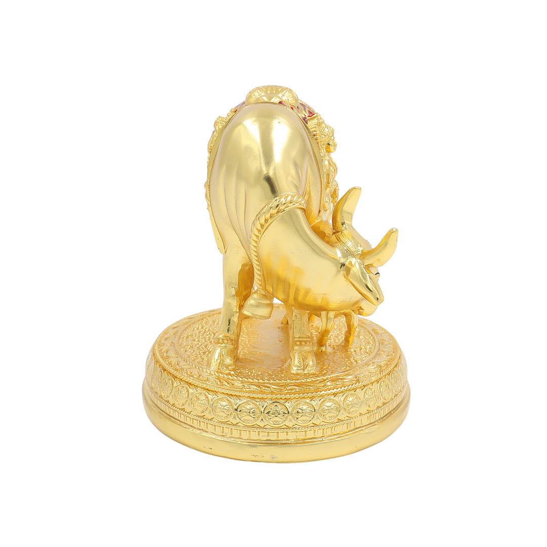 RAIKA'S KAMDENU COW GOLD MATT MAROON MEENA