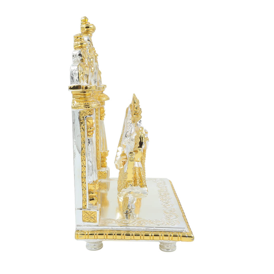 RAIKA'S ISKON RADHE KRISHNA WITH ARCH TWO TONE